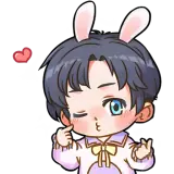 Figurinha de Anime para WhatsApp