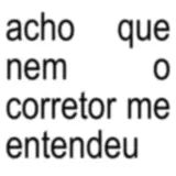 Figurinha de texto para WhatsApp