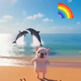 Figurinha de Animais para WhatsApp