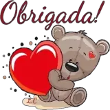 Figurinha de Amor para WhatsApp