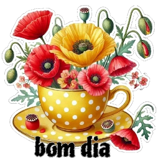 Figurinha para WhatsApp — Saudações