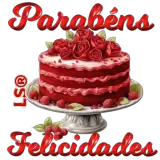 Figurinha de Feliz Aniversário para WhatsApp