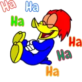 Figurinha de Engraçados para WhatsApp