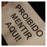 Figurinha de texto para WhatsApp