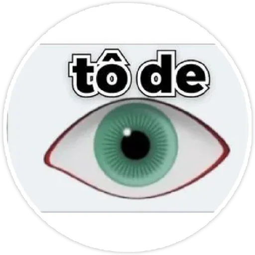 Figurinha para WhatsApp — reação