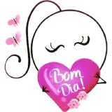 Figurinha de Bom Dia para WhatsApp