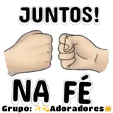 Sticker de religião para WhatsApp