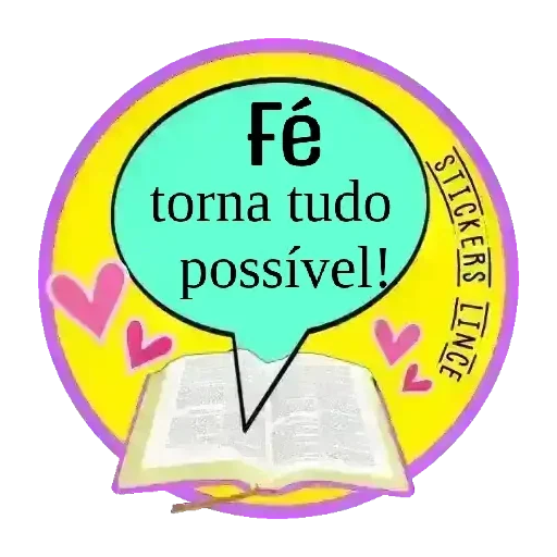 Figurinha para WhatsApp — religião