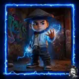 Figurinha de Anime para WhatsApp