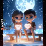 Figurinha de Amor para WhatsApp