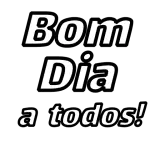 Saudações WhatsApp sticker