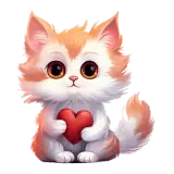 Figurinha de Amor para WhatsApp