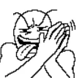 Figurinha de reação para WhatsApp