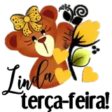 Figurinha de Saudações para WhatsApp