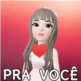 Figurinha de Amor para WhatsApp