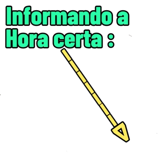 Figurinha para WhatsApp — texto