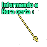 Figurinha de texto para WhatsApp