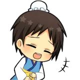 Figurinha de Anime para WhatsApp