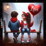 Figurinha de Amor para WhatsApp