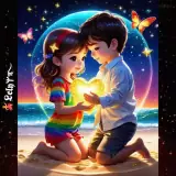 Figurinha de Amor para WhatsApp