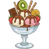 Figurinha de Comida para WhatsApp