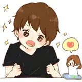 reação WhatsApp sticker