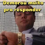 Figurinha de reação para WhatsApp