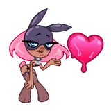 Figurinha de Amor para WhatsApp