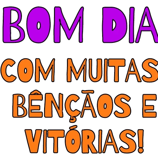 Figurinha para WhatsApp — Saudações