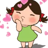 Figurinha de Amor para WhatsApp