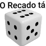 Figurinha de texto para WhatsApp