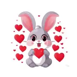 Figurinha de Amor para WhatsApp