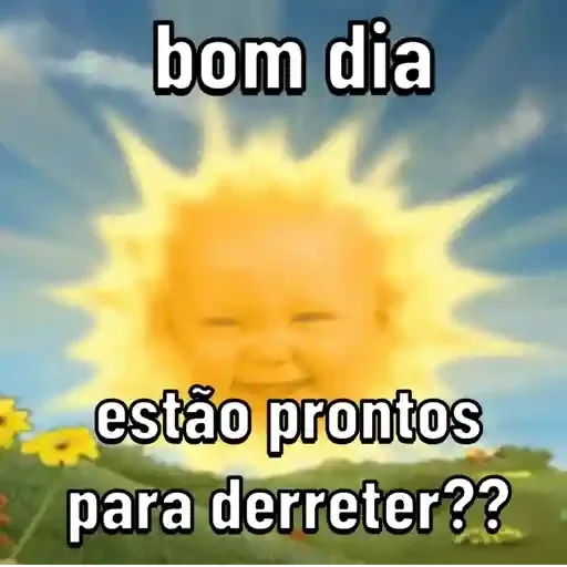 Figurinha para WhatsApp — Saudações