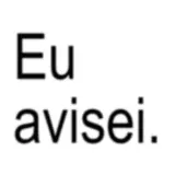 texto WhatsApp sticker