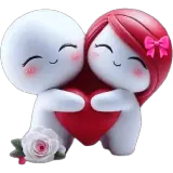 Figurinha de Amor para WhatsApp