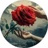 Figurinha de Amor para WhatsApp