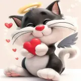 Figurinha de Amor para WhatsApp