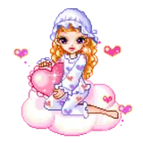 Figurinha de Amor para WhatsApp