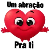 Figurinha de Amor para WhatsApp