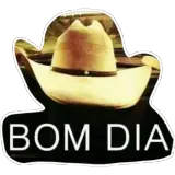 Figurinha de Saudações para WhatsApp