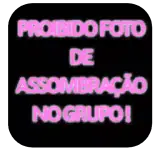 Figurinha de texto para WhatsApp