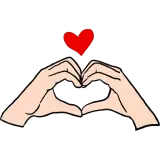 Figurinha de Amor para WhatsApp