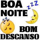 Figurinha de Boa Noite para WhatsApp