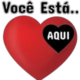 Figurinha de Amor para WhatsApp