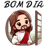 Figurinha de Saudações para WhatsApp