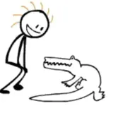 Figurinha de Engraçados para WhatsApp