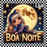 Figurinha de Boa Noite para WhatsApp