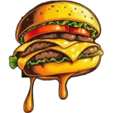 Figurinha de Comida para WhatsApp