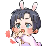 Figurinha de Anime para WhatsApp