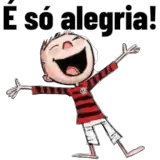 Figurinha de Engraçados para WhatsApp